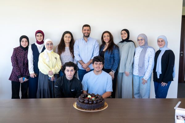Students of Safadi-LAU scholarship program ending english courses